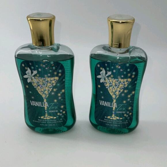 2 Bath & Body Works VANILLA TINI Body Wash / Shower Gel - Picture 1 of 3